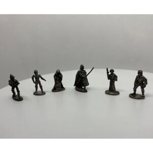 Lot Star Wars Die Cast Metal Figures LFL 1996 1997 Darth Vader Princess Lea C3PO